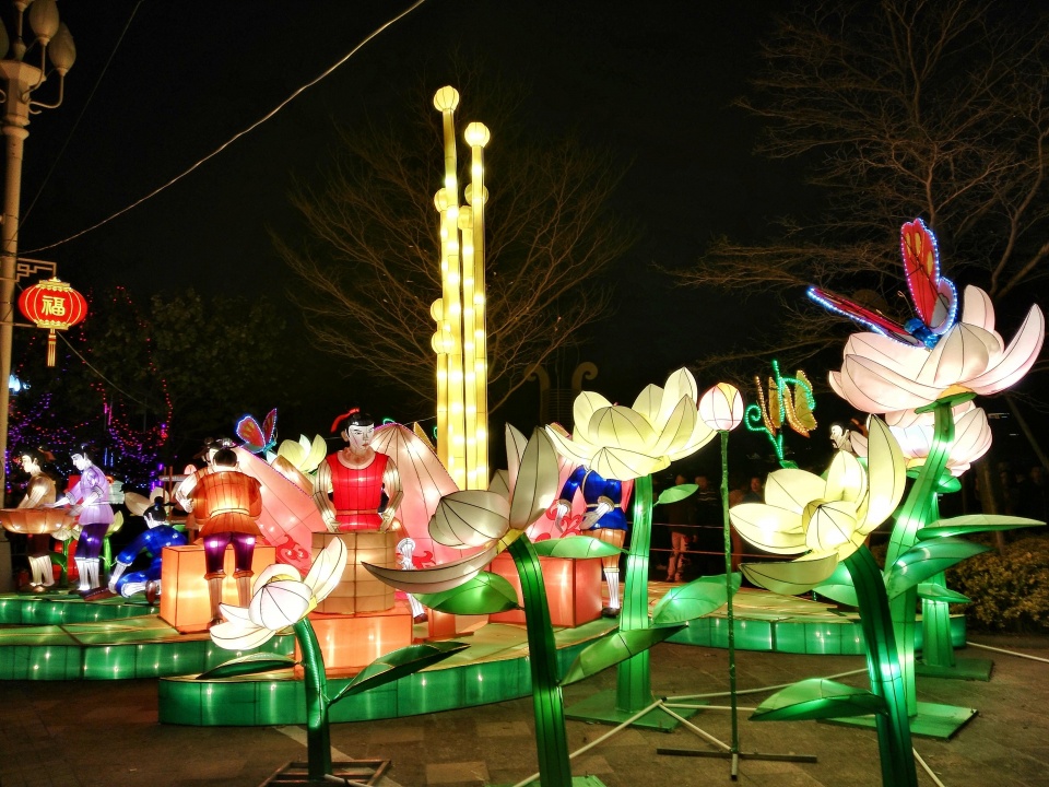 各种各样的花灯展,大饱眼福.