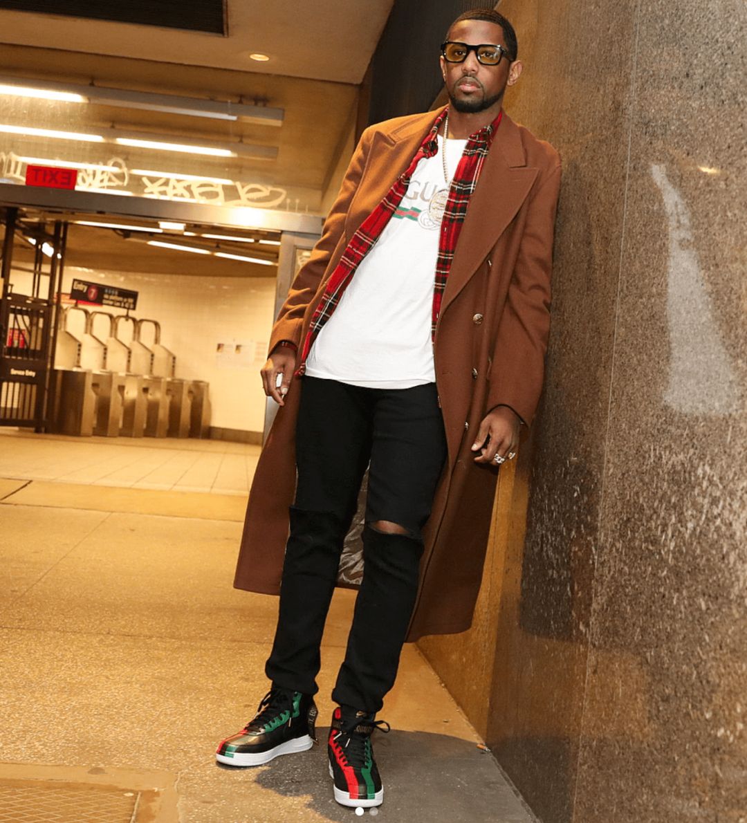 fabolous —— nike air force   high "black history month"