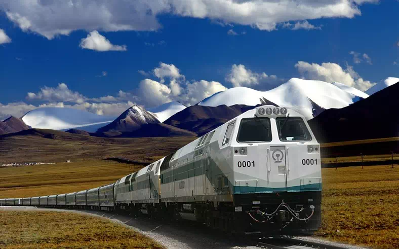 中国海拔最高的铁路 青藏铁路