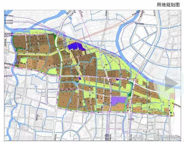 千灯浦生态廊道,道褐浦生态廊道 人口就业及用地布局 规划区域居住