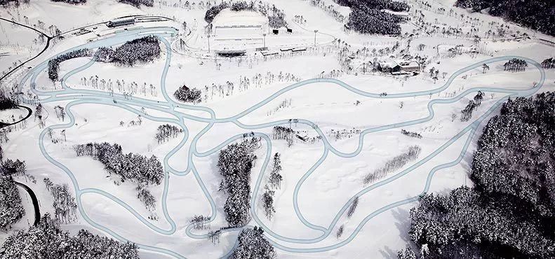 阿尔卑西亚越野滑雪中心▲阿尔卑西亚冬季两项中心▲阿尔卑西亚滑行