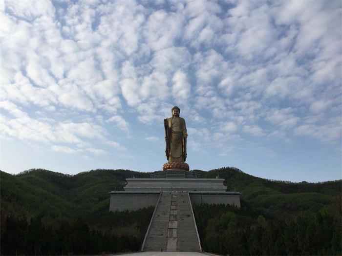 河南平顶山 佛泉寺百米中原大佛