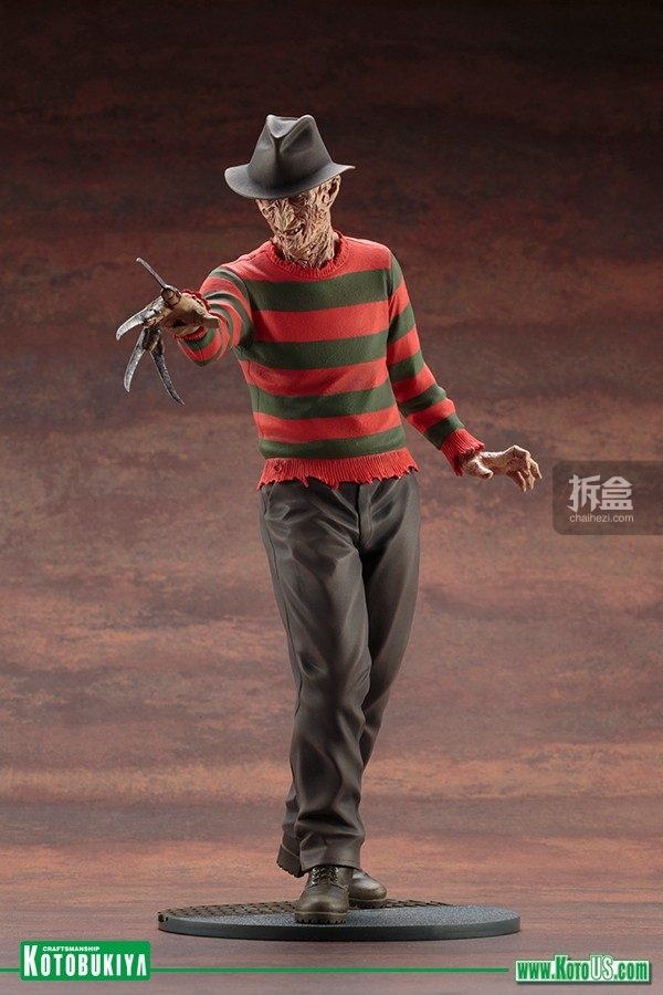 on elm street: the dream master)》中邪恶的鬼王弗莱迪(freddy)1:6