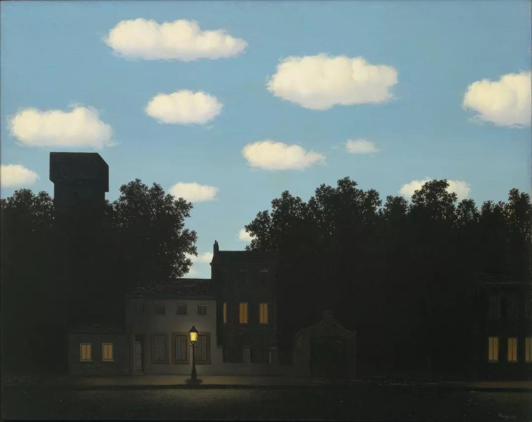 《光明帝国,2号》the empire of light, ii,rené magritte ,1950