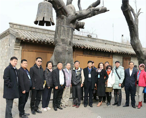 中华两岸人民和平促进协会,大陆事务部,河北办事处主任,董铁棍陪同