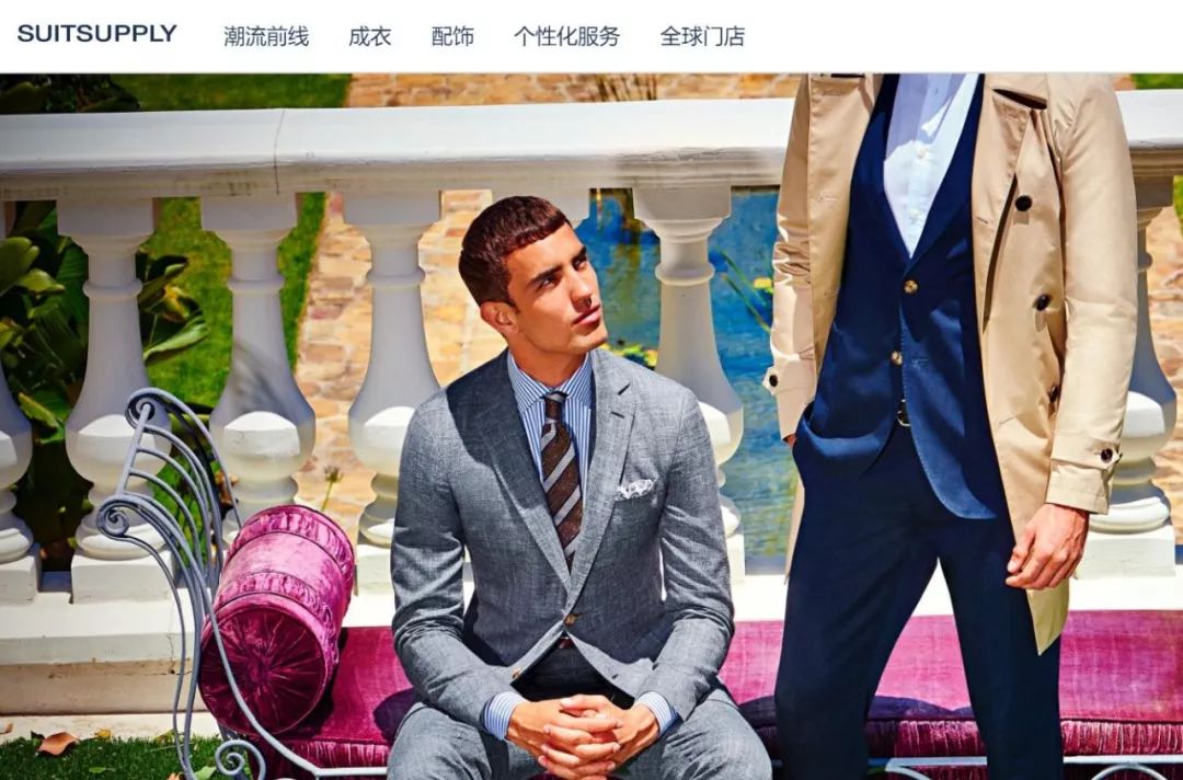 荷兰平价西装品牌suitsupply 推出首个同性主题广告大片