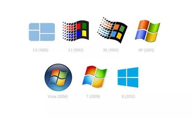 windows的logo演变