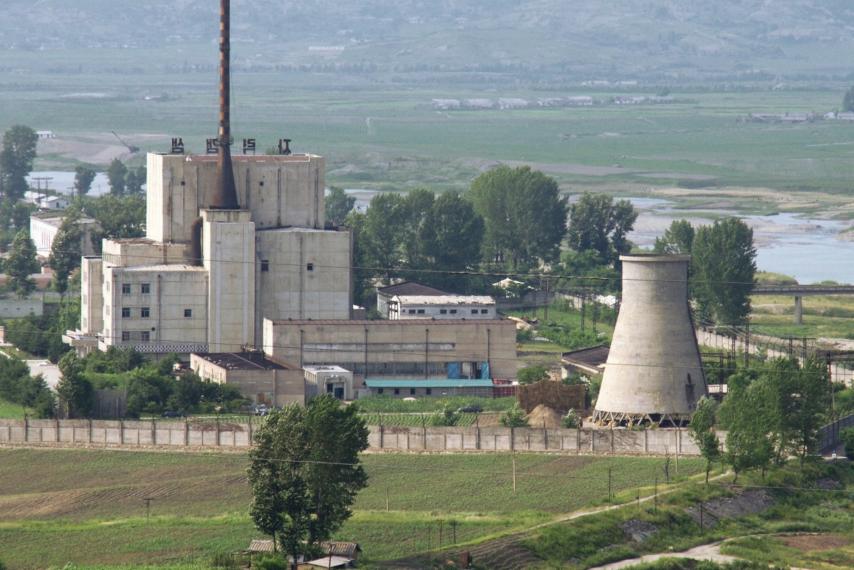 建在宁边的朝鲜核电站