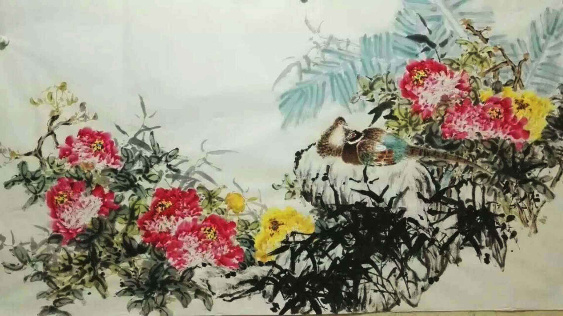 当代最具潜力的青年花鸟画家谢青云