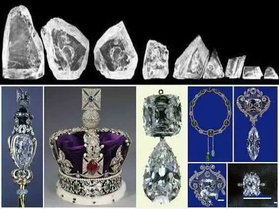 最大的一颗钻石取名为"库里南1号",也被称做"非洲之星",重530.
