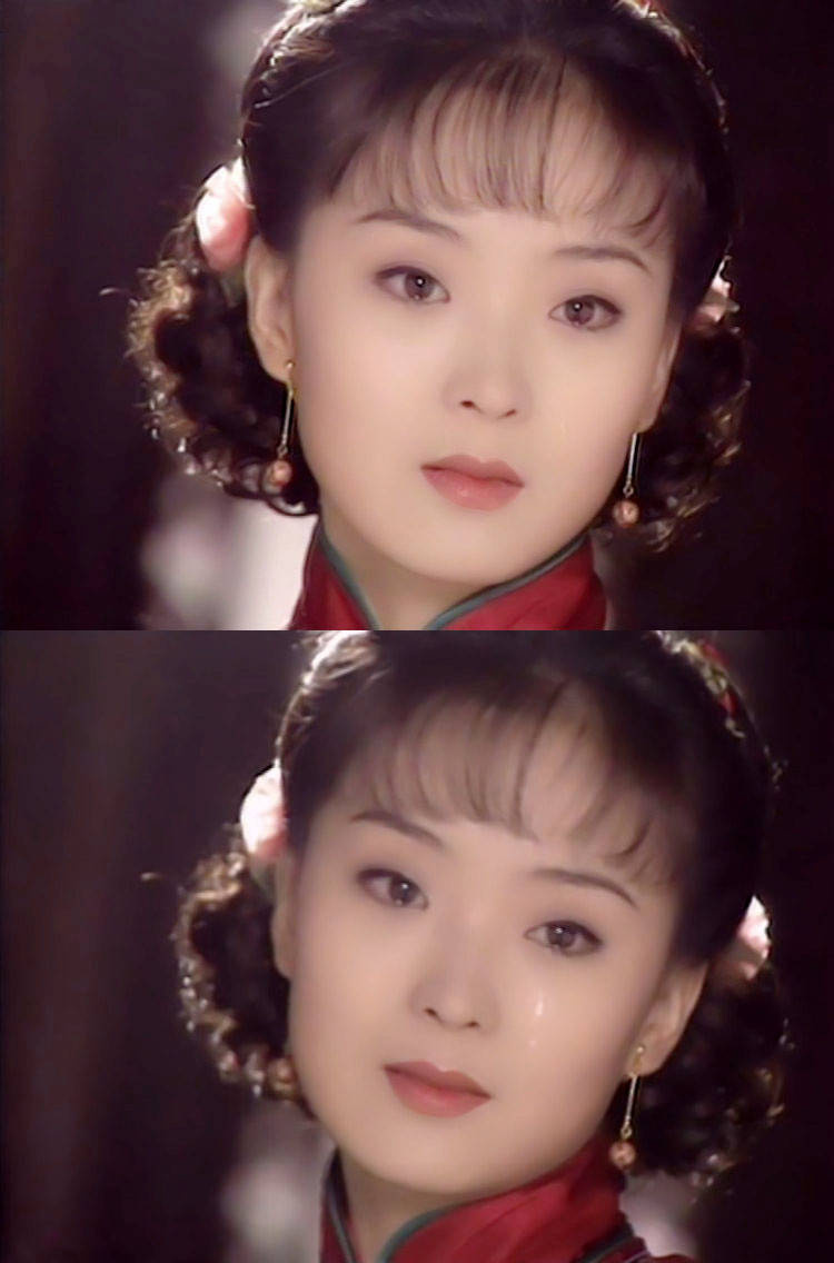 要是王艳再年轻一点,她都可以出演超凡脱俗的小龙女了