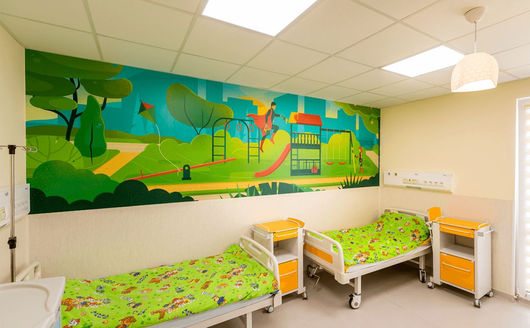 儿童病房环境图形设计