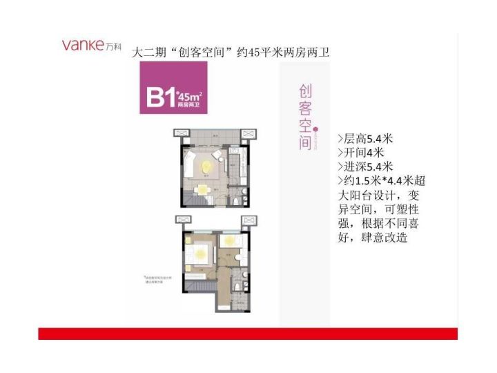 三亚市万科湖畔度假公园重磅回归平层loft任您挑