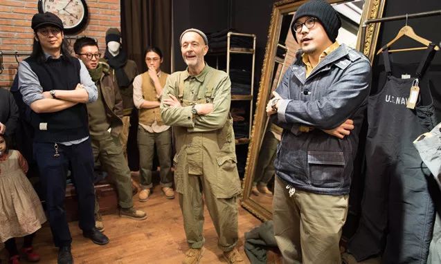 英国最火老头儿nigel cabourn在北京开了一家直营店!