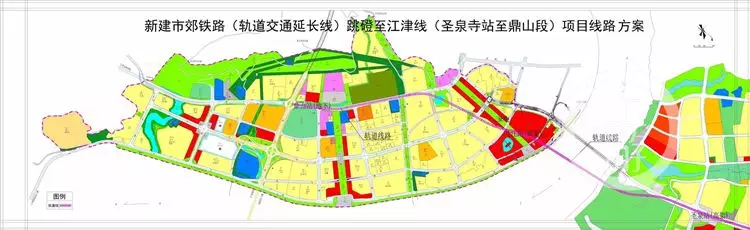 以后可以直接坐轨道交通5号线到主城了 来自江津区轨道交通建设指挥图片