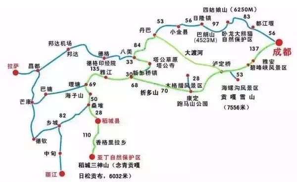 线路情况 318川藏线是指318国道中四川成都至西藏拉萨段,约2200公里