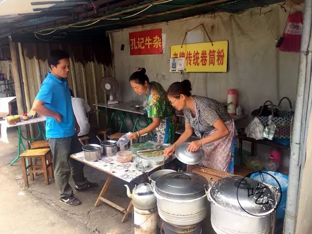 老友配菜的味道更重 颇有些喧宾夺主的感觉 ▼ 老牌卷筒粉 地址:星湖