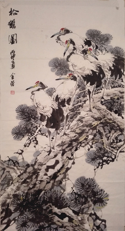 云淡风清 虚怀若谷—品读名画家张金荣国画作品