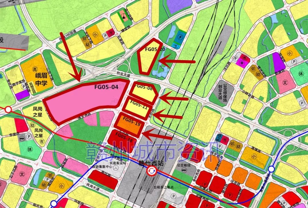 赣州再添地标新建筑 赣州·绿地国际博览城亮相高铁