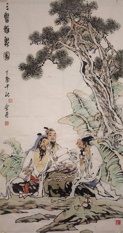 云淡风清 虚怀若谷—品读名画家张金荣国画作品