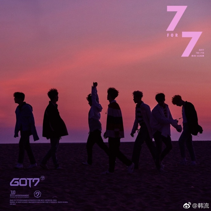 got7成首个拥有两张登顶该榜单k-pop团体