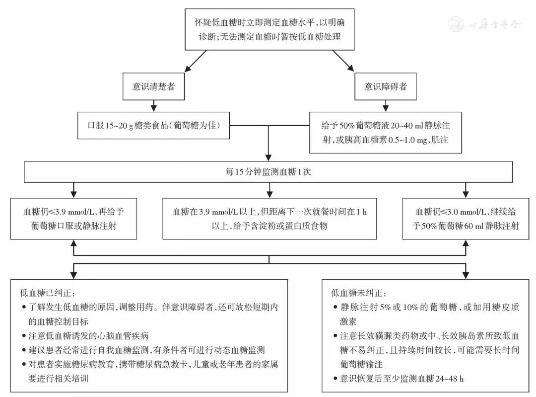 低血糖诊治流程