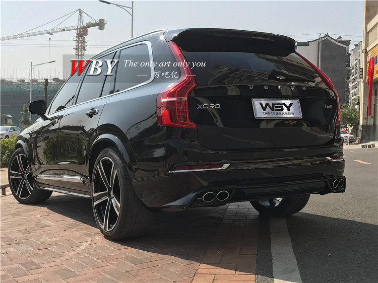 新款沃尔沃volvo/xc90改装heico小包围前后唇四出原厂