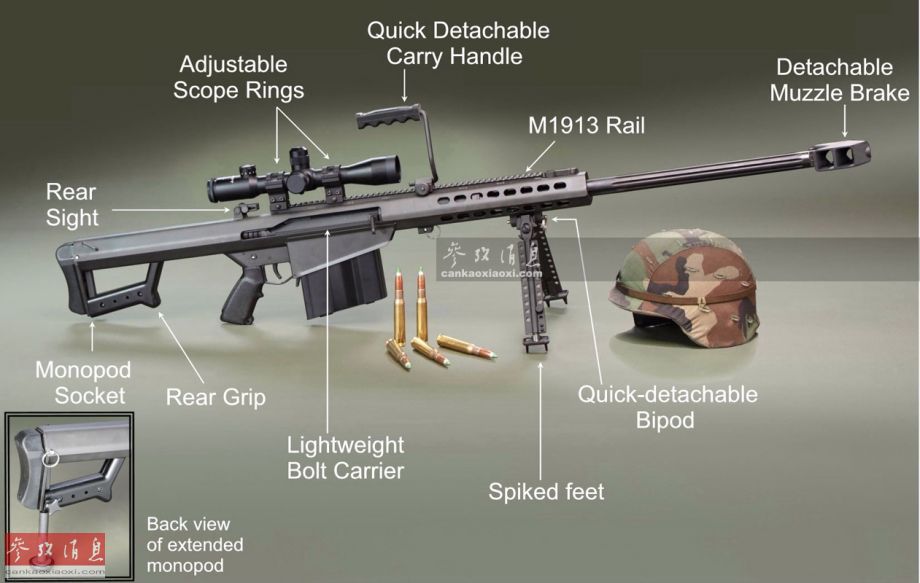 m82a1可发射穿甲燃烧弹摧毁敌方轻型装甲车.