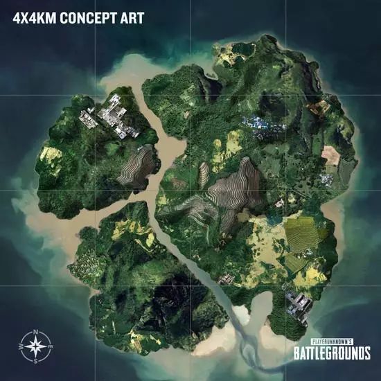 pubg公布的新地图