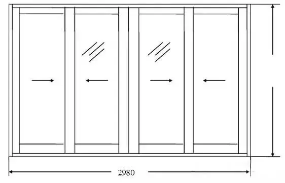 13种铝合金门窗下料尺寸计算公式
