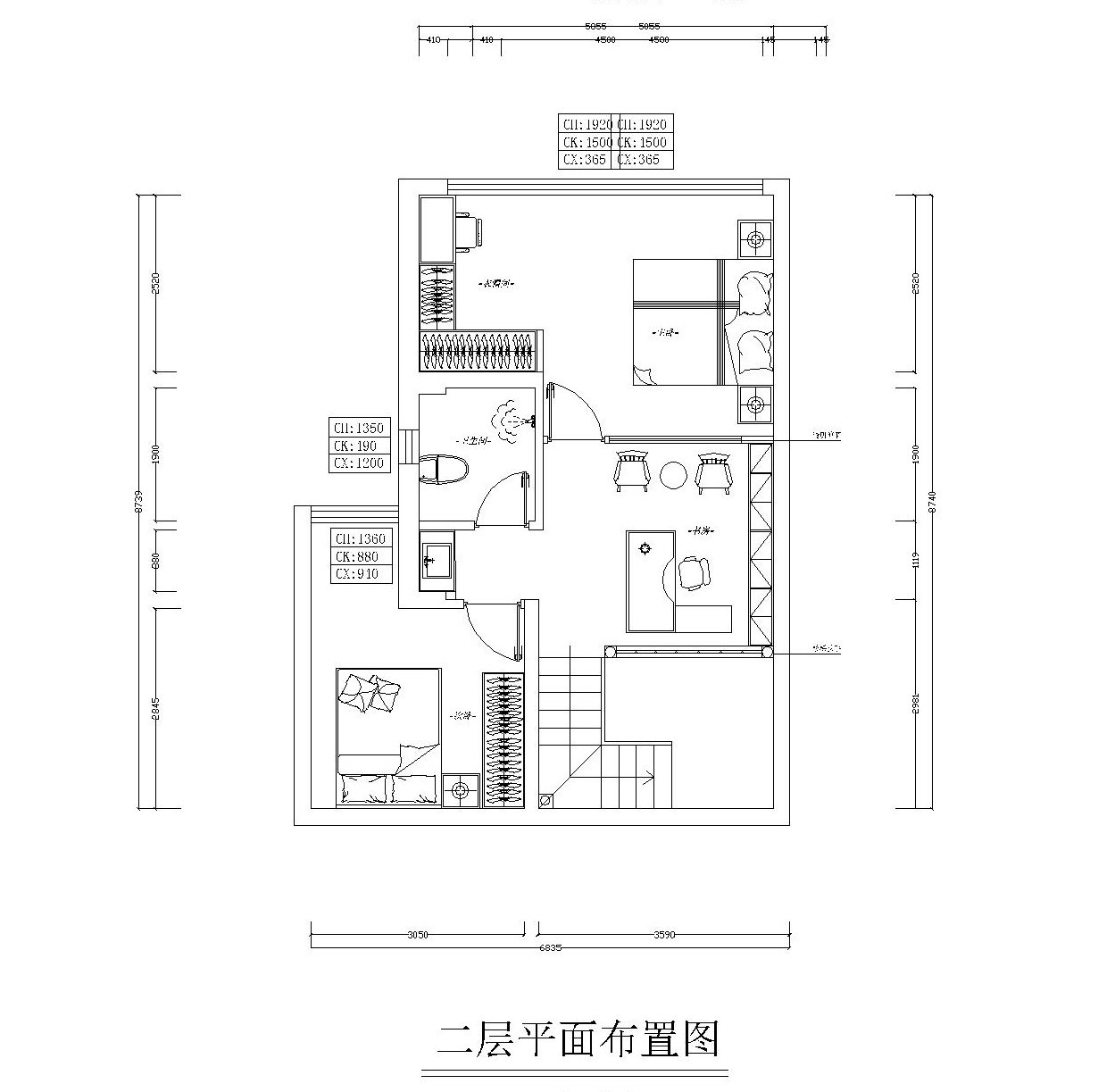 红星紫郡102平米北欧风格loft,这个楼梯设计,真美丽