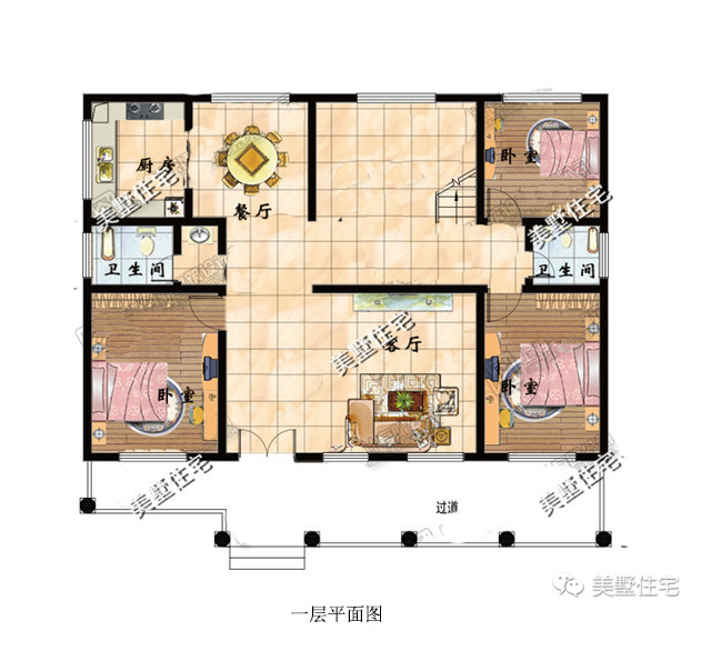 五款最受欢迎的农村一层别墅,花15万让邻里都羡慕