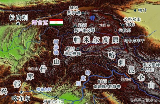 帕米尔高原汉朝西域三十六国之一清朝曾是我们领土20180315