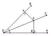 请输入图片描述 角平分线的画法