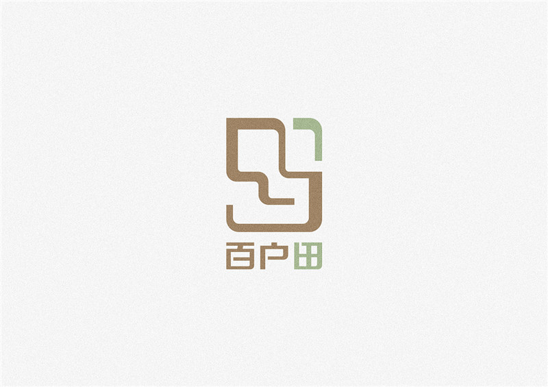 【logoyu】百户田logo设计