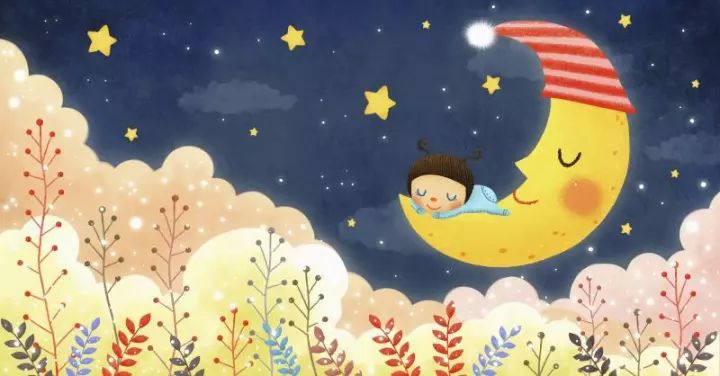 【睡前故事】小兔子晚上偷偷溜出门,遇到了月亮婆婆.