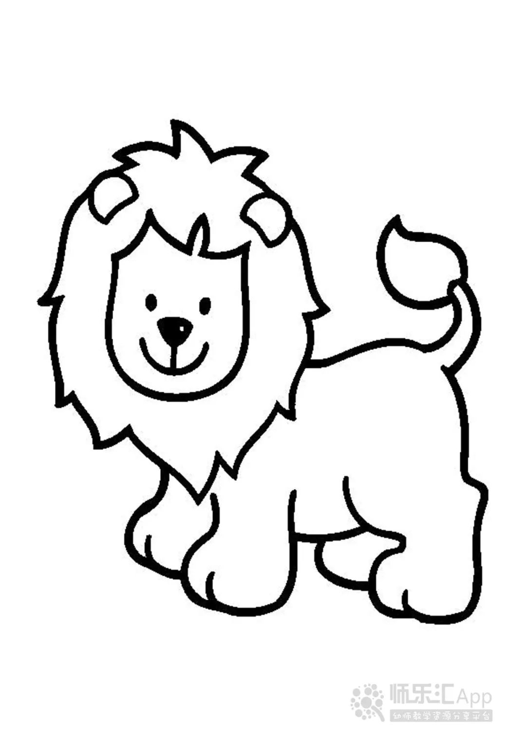 教你画犀牛儿童科普简笔画_王老猫动物视频