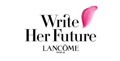 write her future lancme兰蔻全球慈善项目
