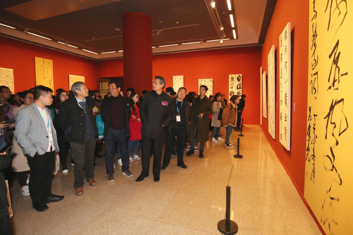 河北美术学院书法专业十周年教学成果展在中国美术馆隆重举行