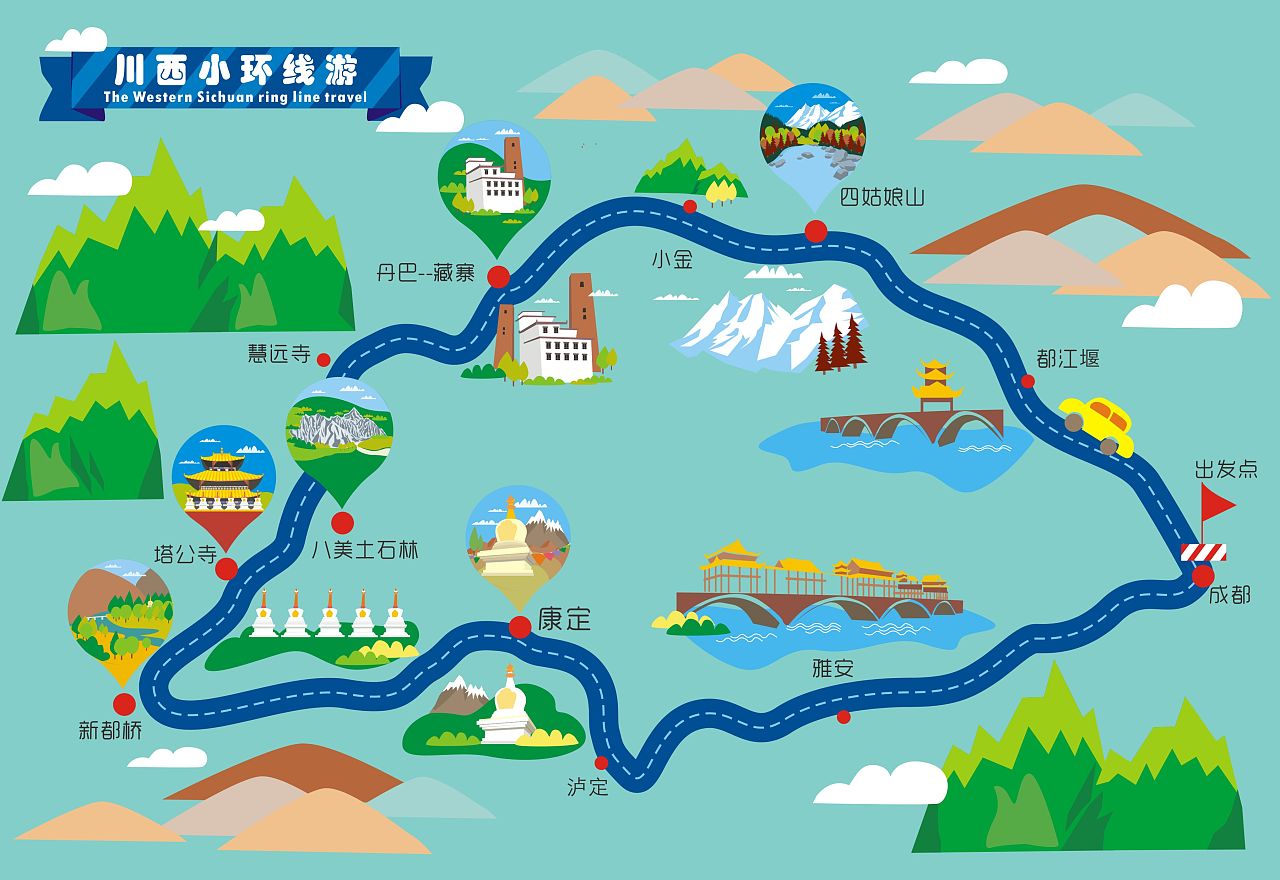 去重庆自驾游最佳路线推荐/地图图片_重庆自驾游旅游费用多少钱-大司部落