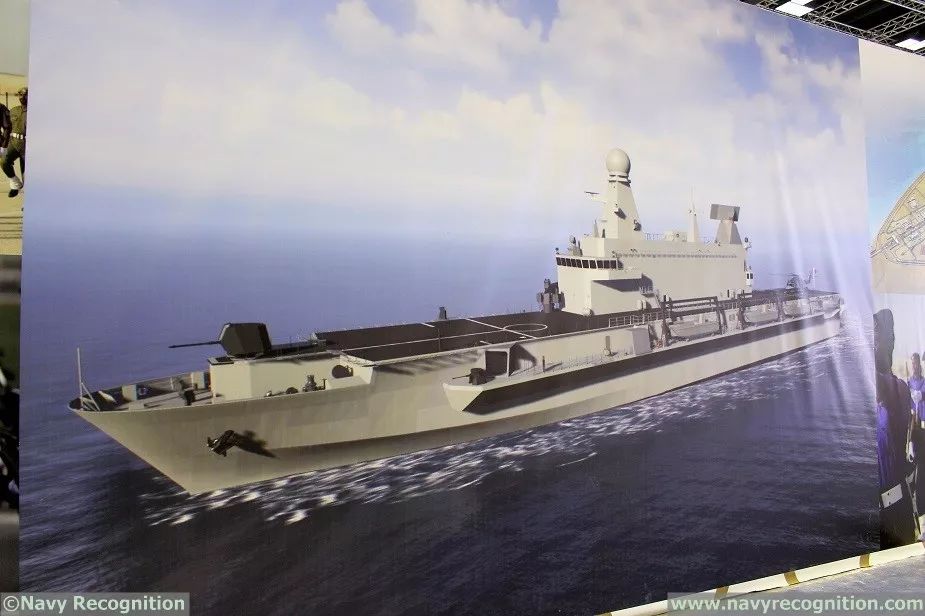 卡塔尔海军新型两栖攻击舰