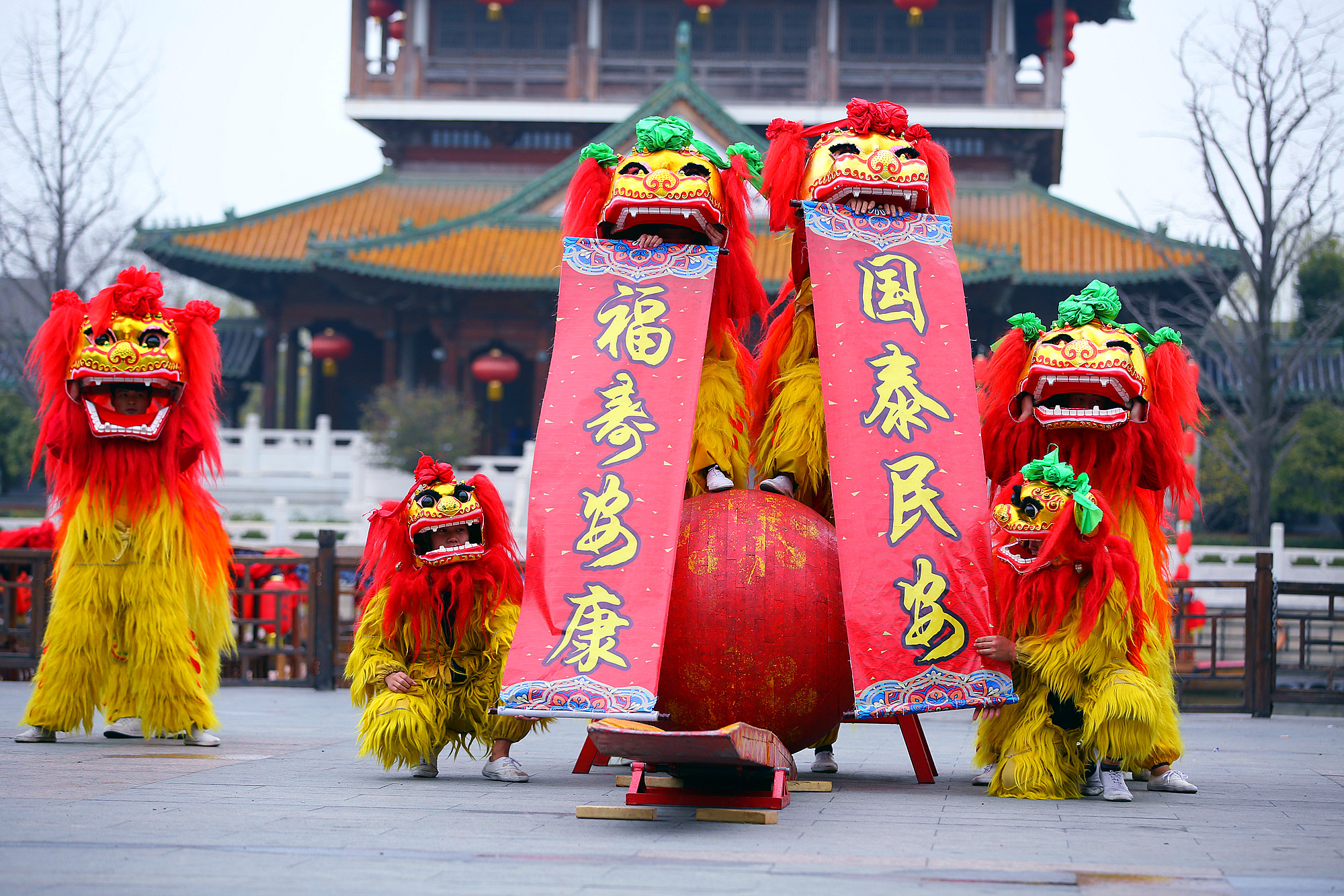 "二月二,龙抬头"台儿庄古城开河祭祀祈福好运年