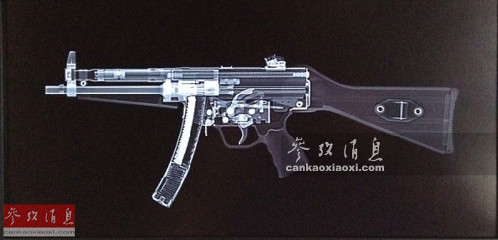 德国mp5冲锋枪.