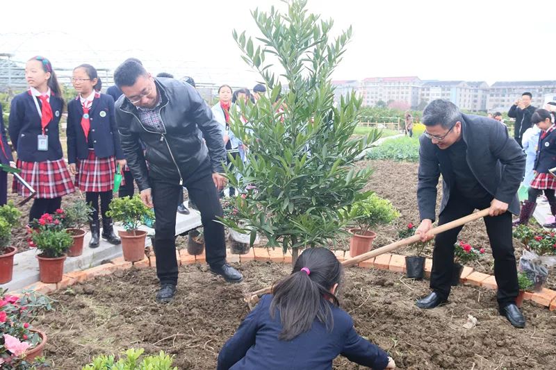 播种绿色希望收获金色未来人民小学联合章安校区开展学农综合实践活动