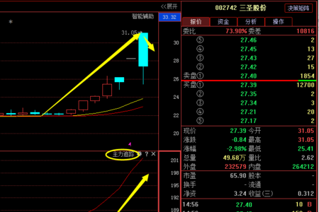 三圣股份(002742)近期的走势揭露了主力的阴谋,散户要谨慎小心了!