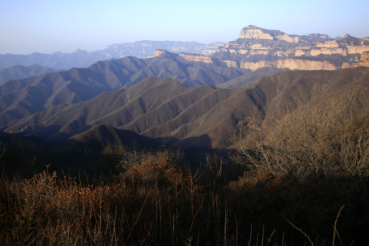 太行山上九女峰