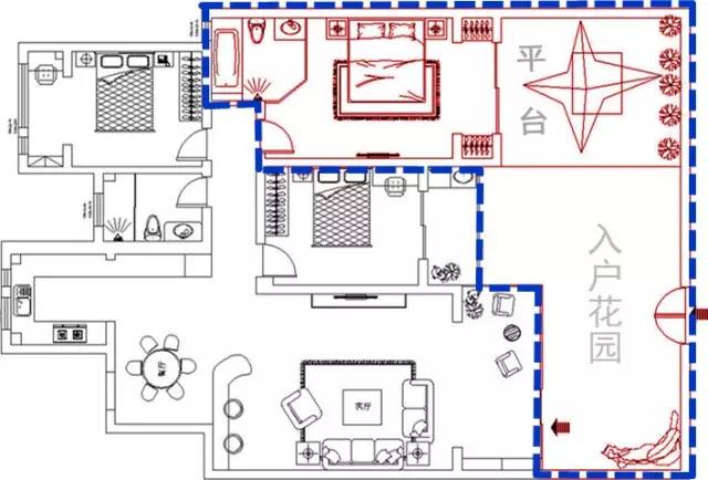 洋房有院子生活有圈子安阳建业桂园装修效果图