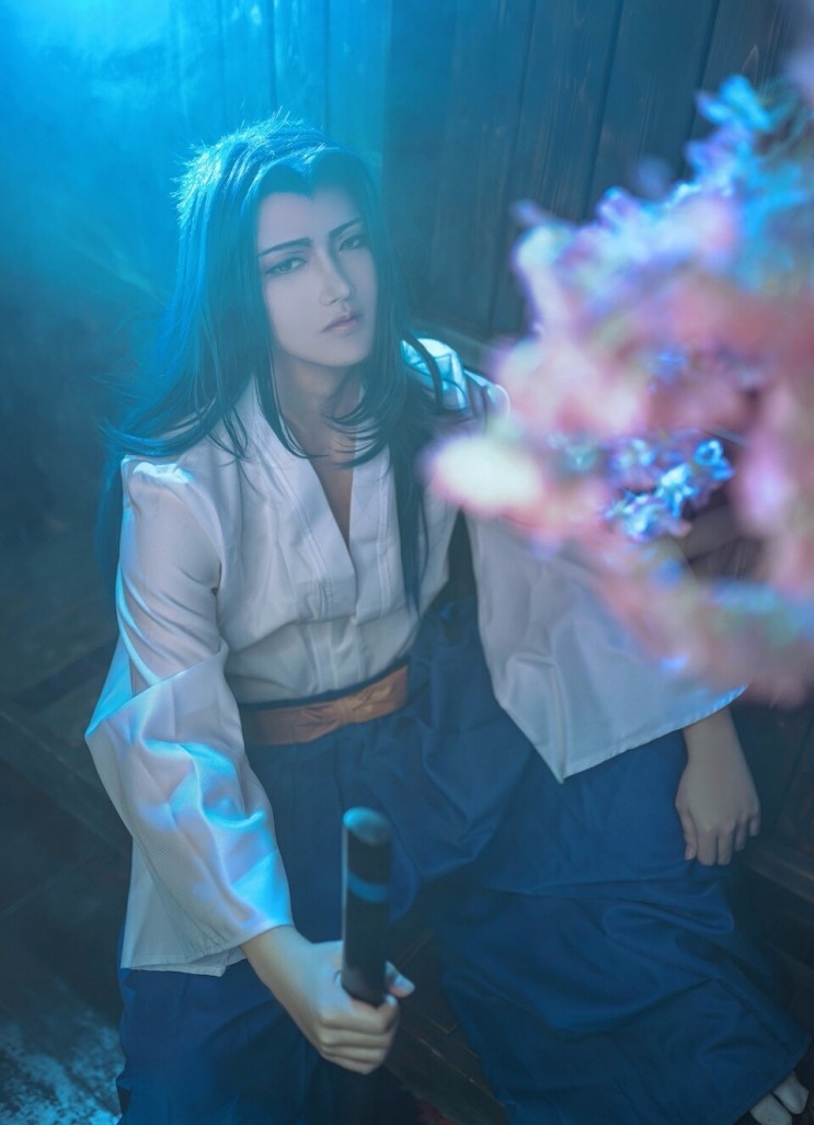 王者荣耀:最温柔的橘右京cosplay,看这迷离的眼神