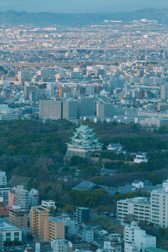 离开名古屋城,返回市中心,还可以登上sky promenade俯瞰名古屋的高楼