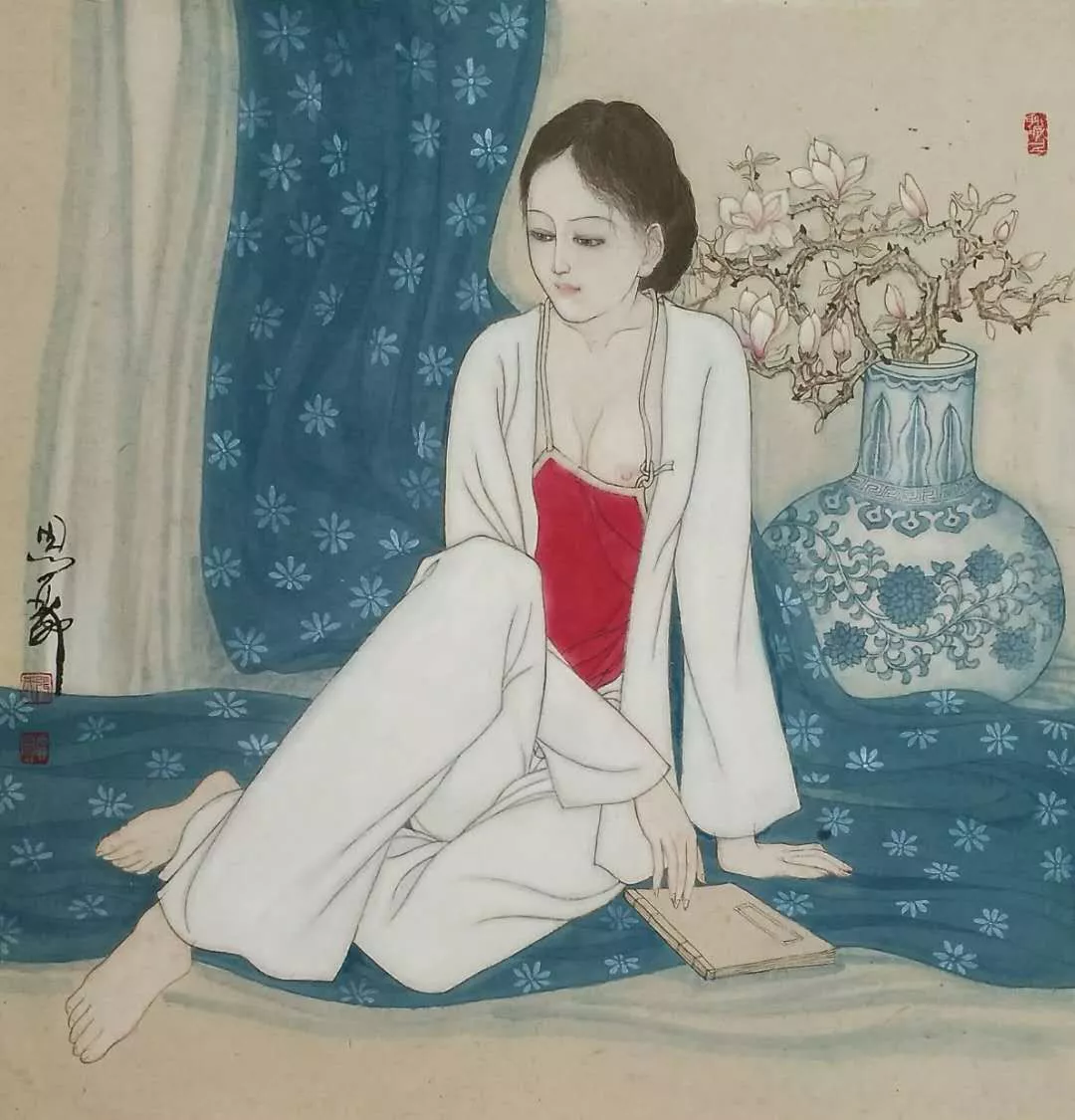 【画家推荐】 张思俭:关于我的清末民初仕女画